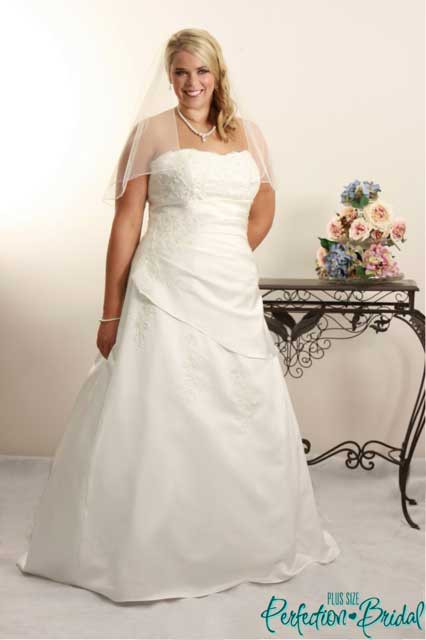 Colored Plus Size Wedding Dresses
 Colored wedding dress Iris Plus size wedding dresses