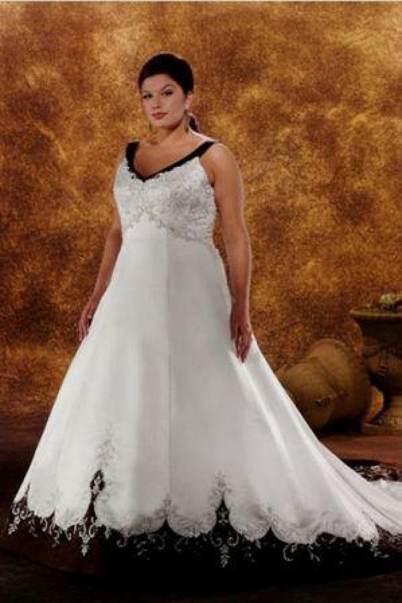 Colored Plus Size Wedding Dresses
 Beautiful Cheap Plus Size Wedding Dresses With Color