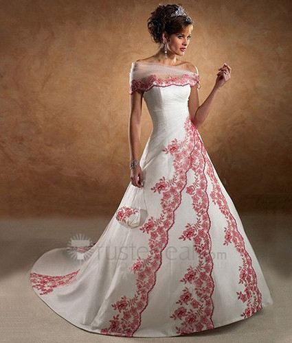 Colored Wedding Dresses
 Wedding Fashion Different Colored Wedding Gowns