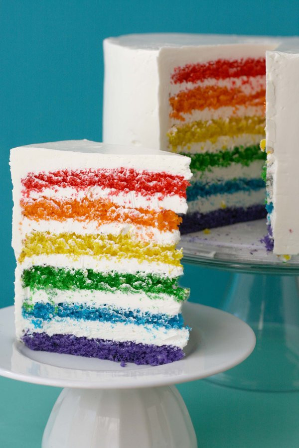 Colorful Birthday Cakes
 Giggleberry Creations Rainbow of Ribbons birthday cake