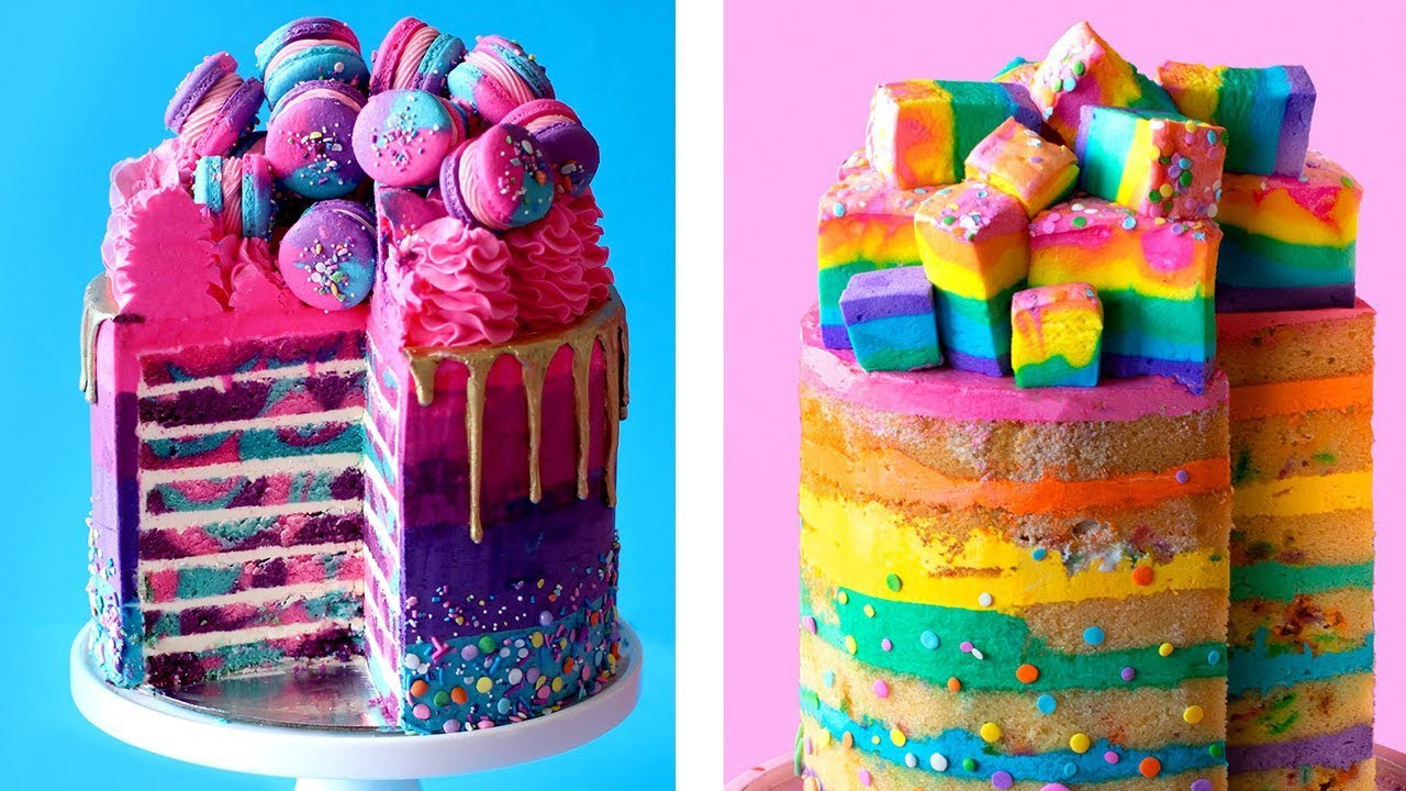 Colorful Birthday Cakes
 4 Colorful Birthday Cake Ideas