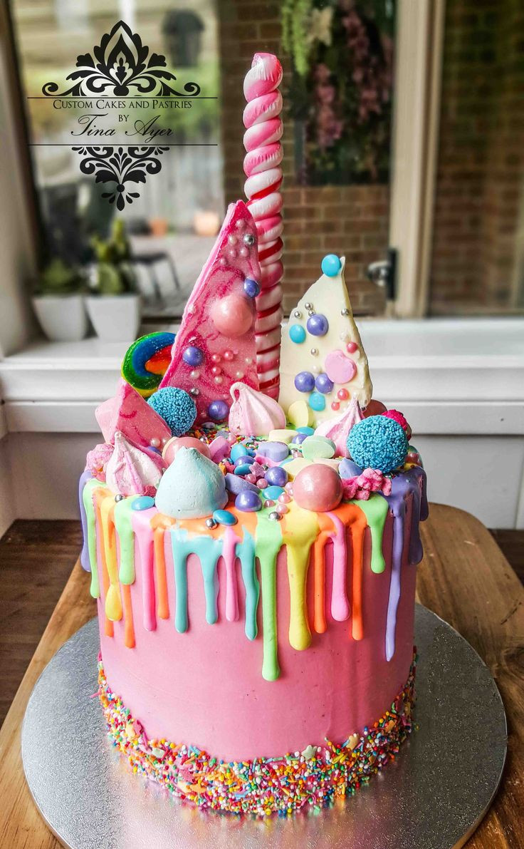 Colorful Birthday Cakes
 The 25 best Unicorn cakes ideas on Pinterest