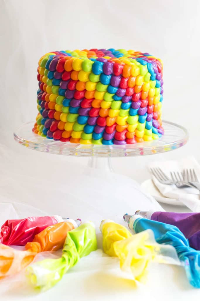 Colorful Birthday Cakes
 Rainbow Birthday Cake