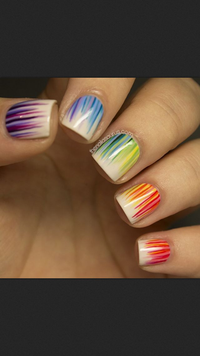 Colorful Nail Ideas
 18 Great Nail Designs for Short Nails Pretty Designs