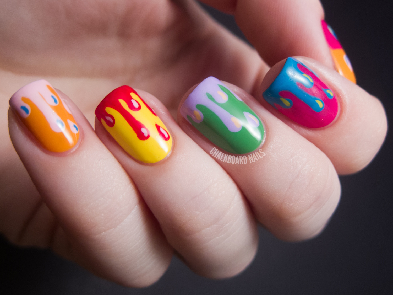 Colorful Nail Ideas
 Nail Design Art Textured Nails