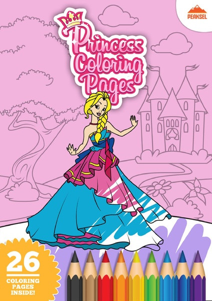 Coloring Book For Toddler
 File Princess Coloring Pages Coloring Book For Kids pdf