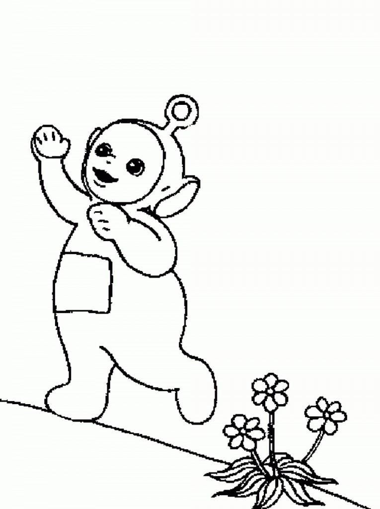 Coloring Book For Toddlers
 Free Printable Teletubbies Coloring Pages For Kids