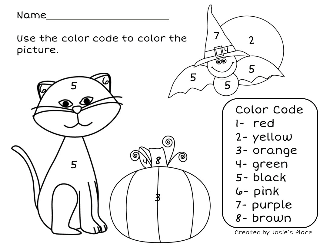 Coloring Book Games For Kids
 Hopping from K to 2 Halloween