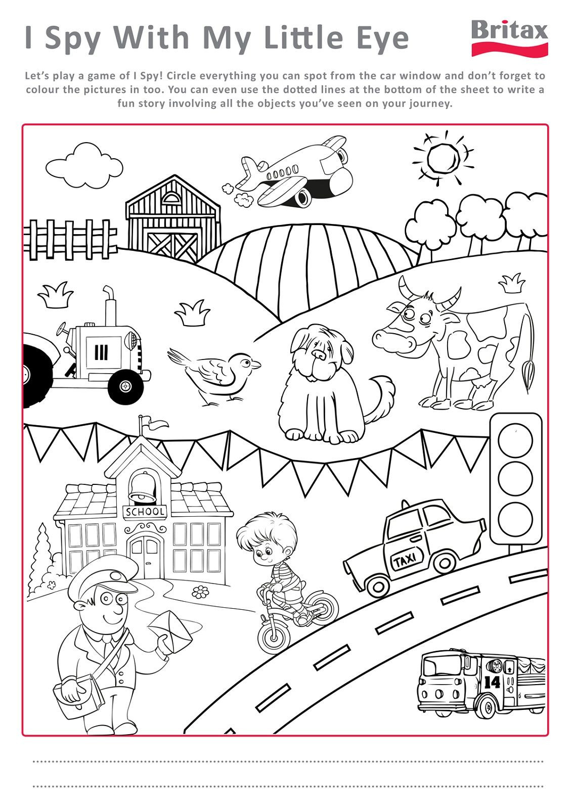 Coloring Book Games For Kids
 Printable Activity Sheets for Kids