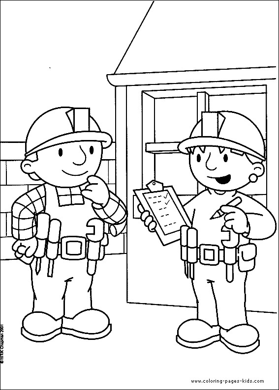 Coloring Book Pages For Toddlers
 transmissionpress Bob the Builder Coloring Pages for Kids