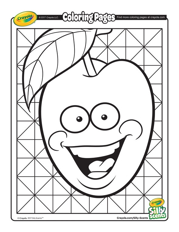 Coloring Books Printables
 Silly Scents Cherry Coloring Page