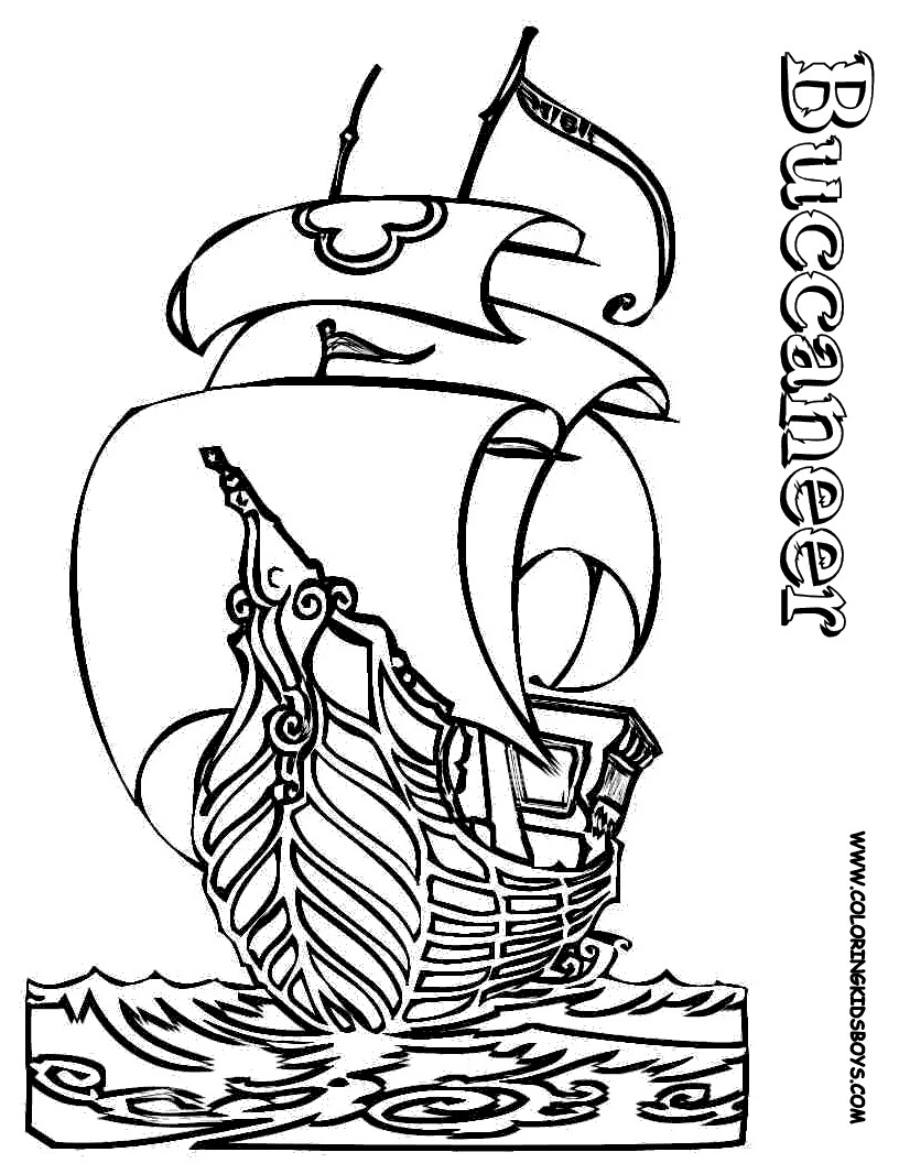Coloring By Itself For Children
 Pirates origin itself began there in the 17th century