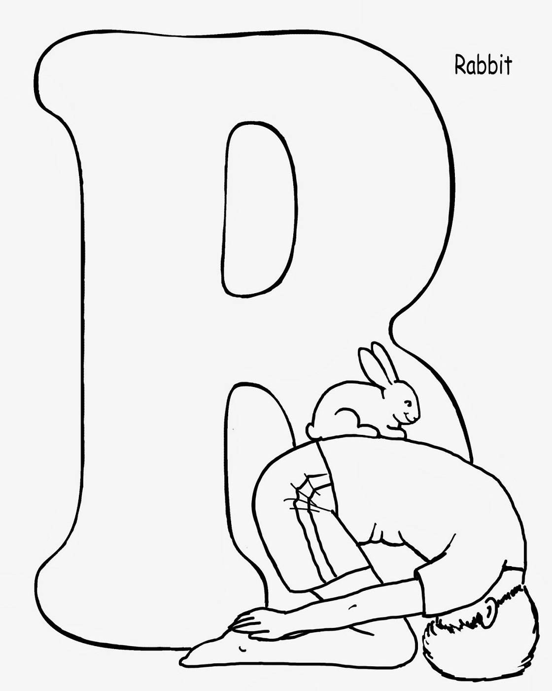Coloring By Itself For Children
 Yoga Coloring Pages to Print