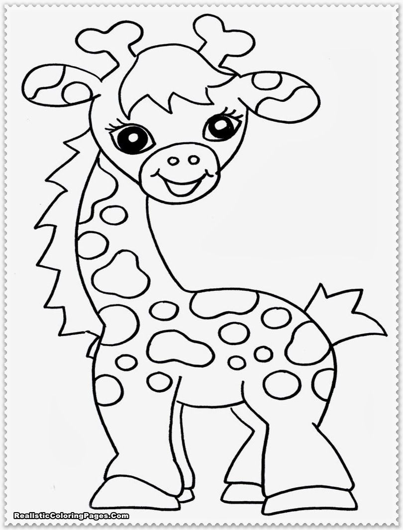Coloring Pages Baby Animals
 Baby Safari Coloring Pages