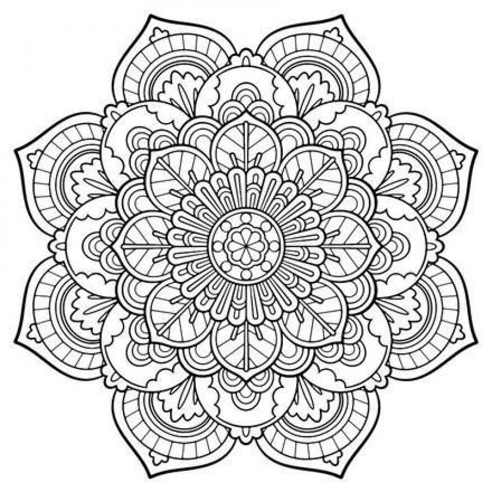 Coloring Pages For Adults Mandala
 Get This Free Mandala Coloring Pages For Adults