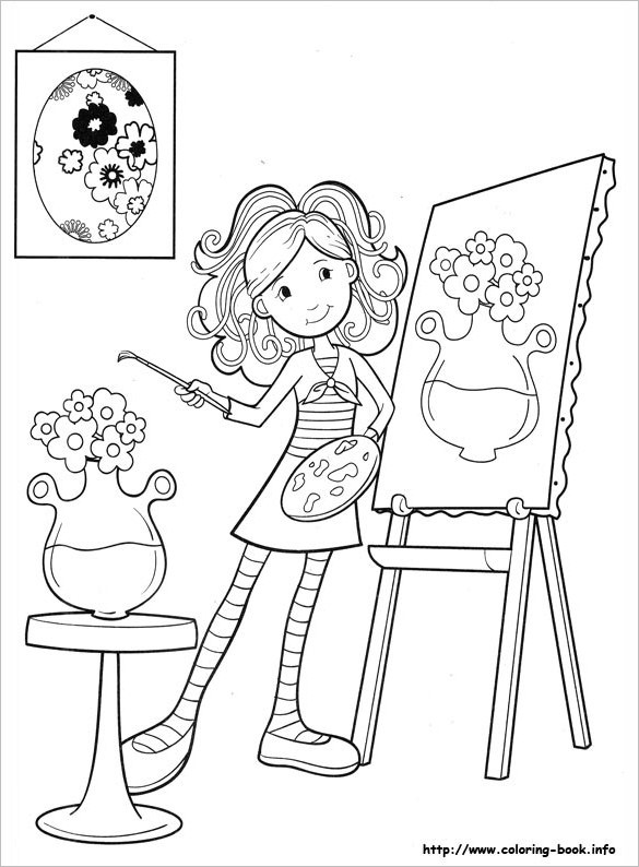 Coloring Pages For Girls Pdf
 Coloring Pages For Girls – 21 Free Printable Word PDF