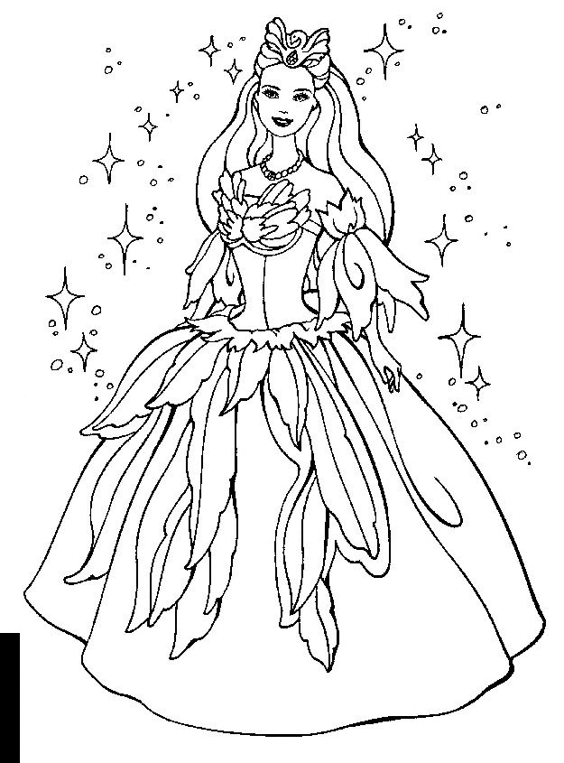 Coloring Pages For Kids Barbie
 Barbie to print Barbie Kids Coloring Pages