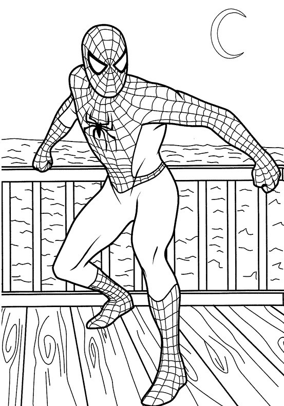Coloring Pages For Kids Boys
 50 Wonderful Spiderman Coloring Pages Your Toddler Will