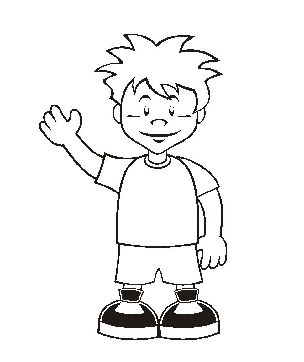 Coloring Pages For Kids Boys
 Free Printable Boy Coloring Pages For Kids