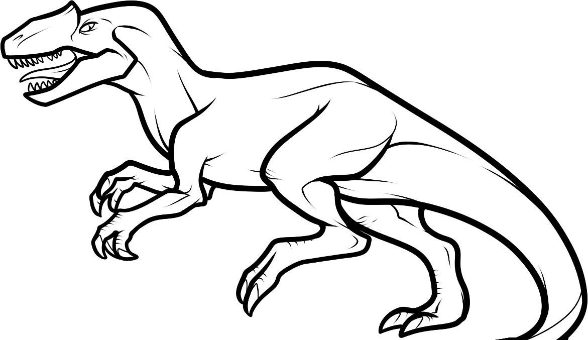 Coloring Pages For Kids Dinosaurs
 Free Printable Dinosaur Coloring Pages For Kids