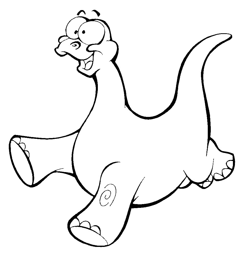 Coloring Pages For Kids Dinosaurs
 Dinosaurs Coloring pages Printable
