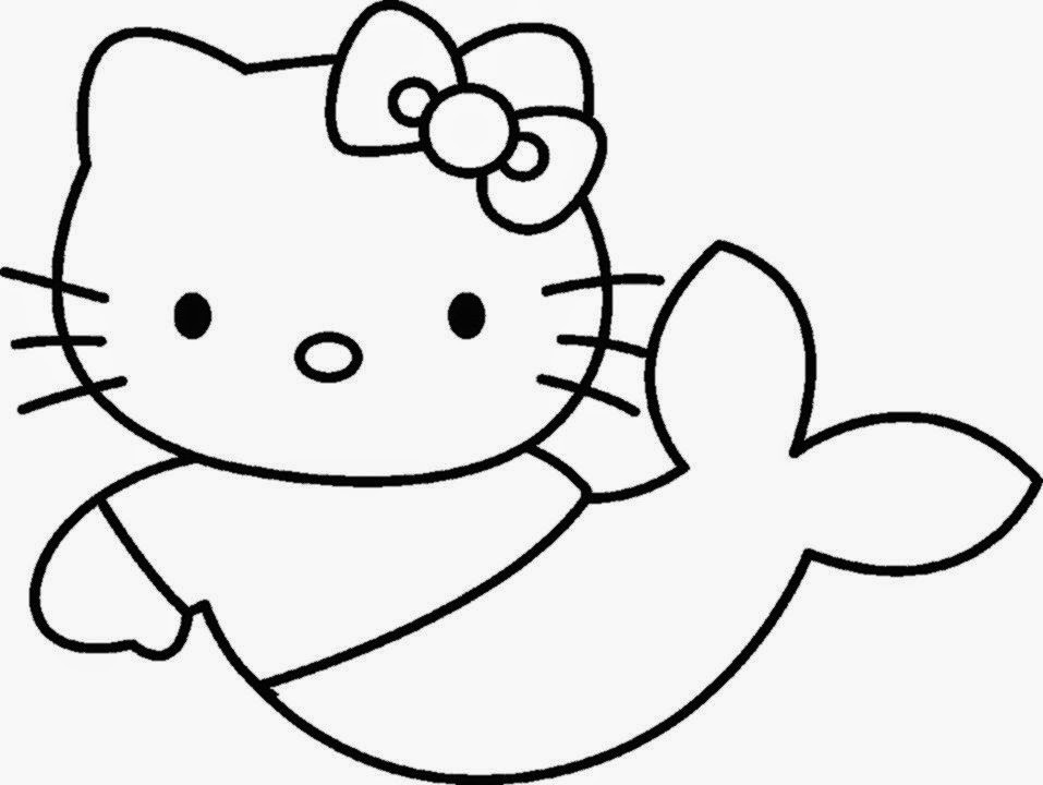 Coloring Pages For Kids Hello Kitty
 February 2015