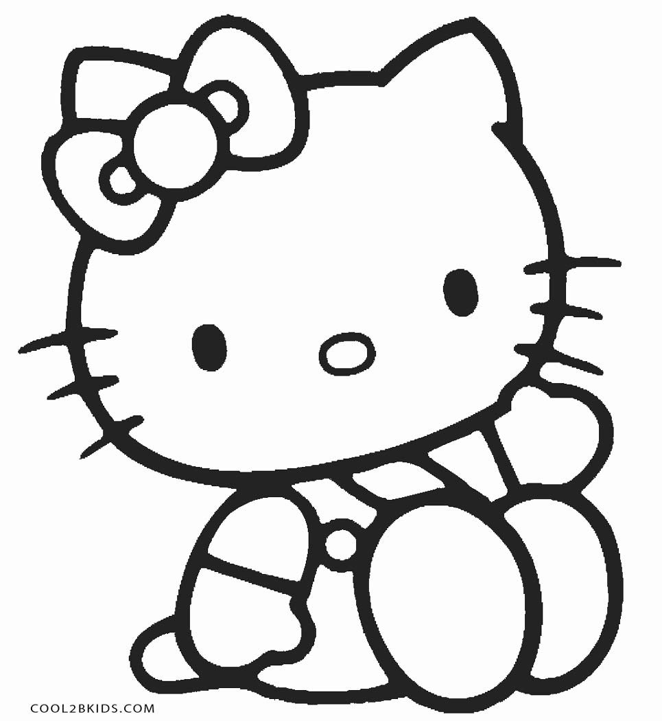 Coloring Pages For Kids Hello Kitty
 Free Printable Hello Kitty Coloring Pages For Pages