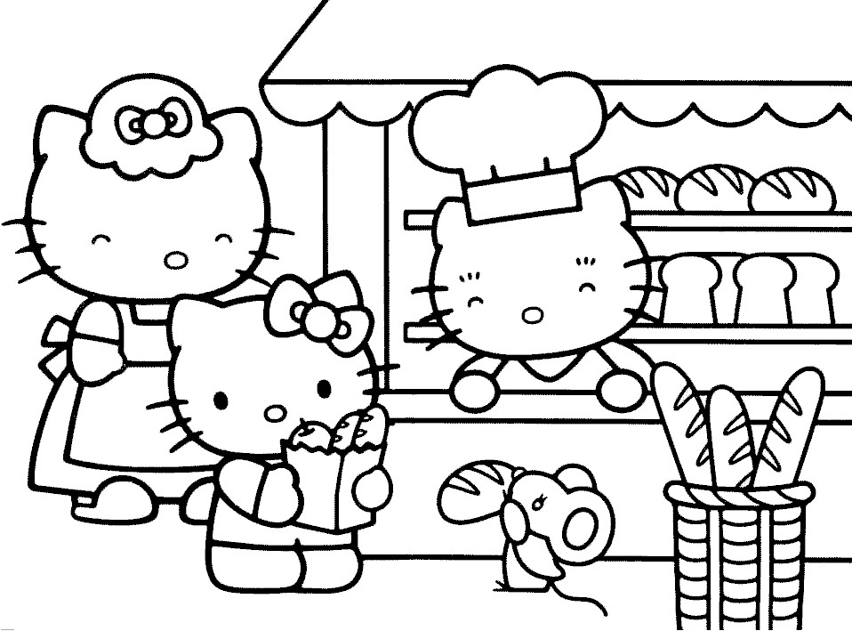 Coloring Pages For Kids Hello Kitty
 Bollywood Artis Movies Wallpapers Hello Kitty New