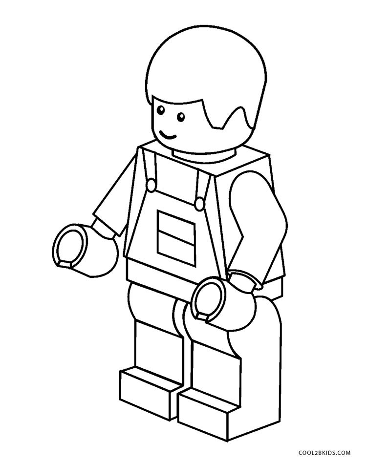 Coloring Pages For Kids Lego
 Free Printable Lego Coloring Pages For Kids