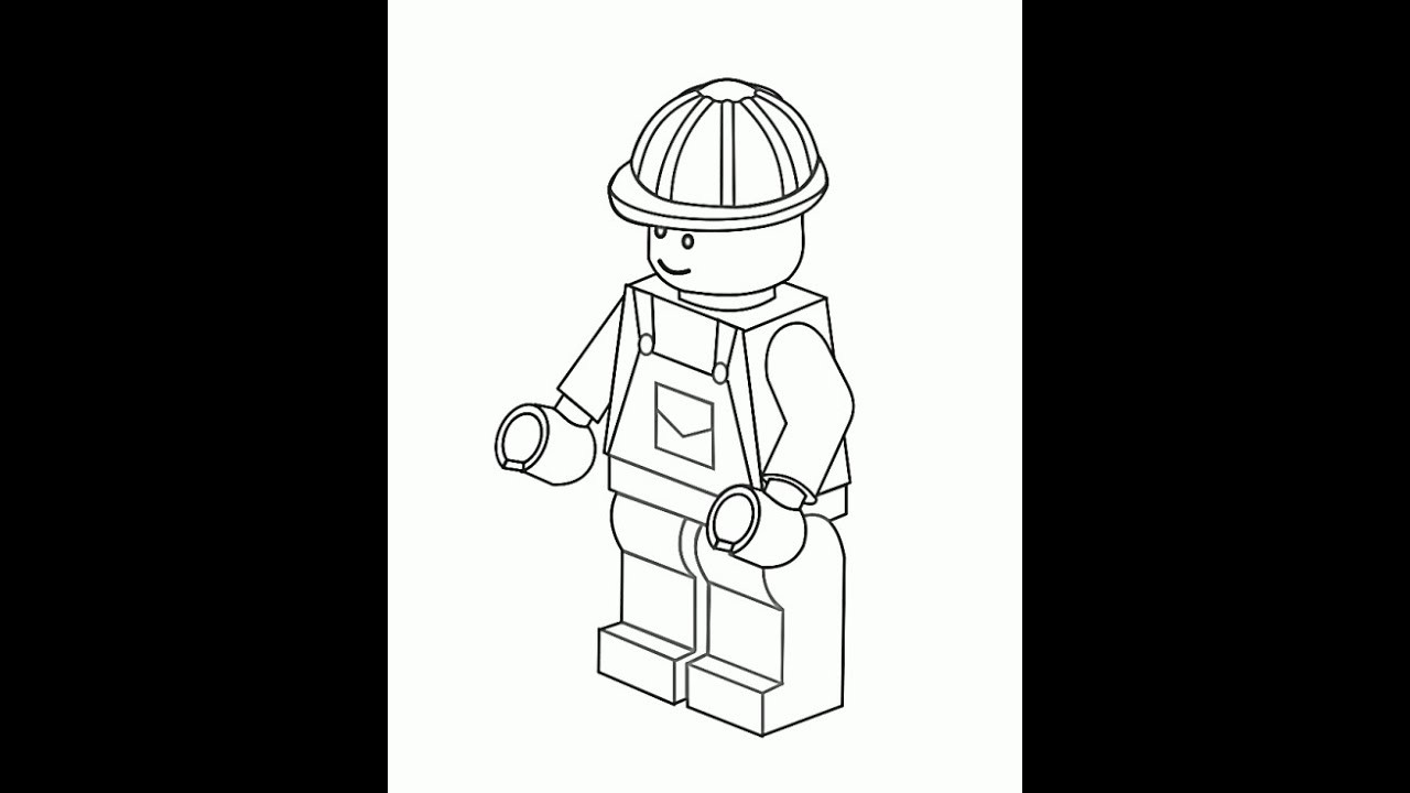 Coloring Pages For Kids Lego
 Lego Coloring Pages For Kids