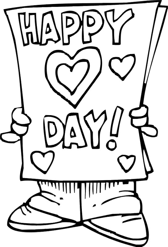 Coloring Pages For Kids Valentines Day
 Valentines Day Disney Coloring Pages