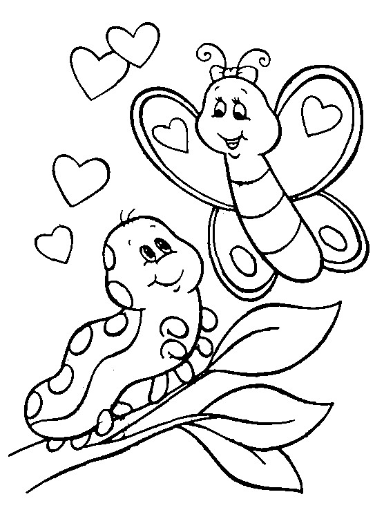 Coloring Pages For Kids Valentines Day
 Monkey Coloring Pages