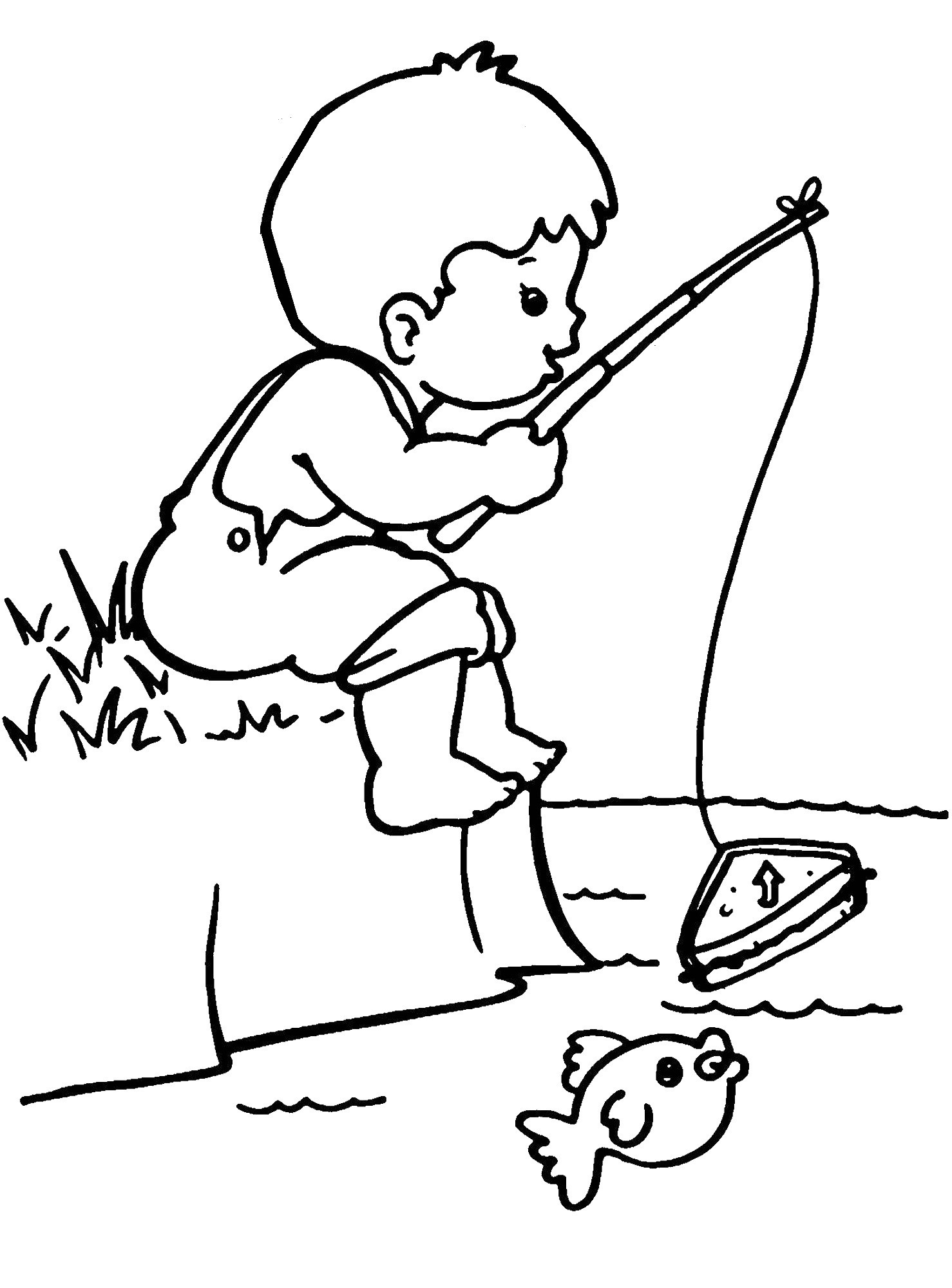 Coloring Pages For Little Boys
 Free Printable Boy Coloring Pages For Kids