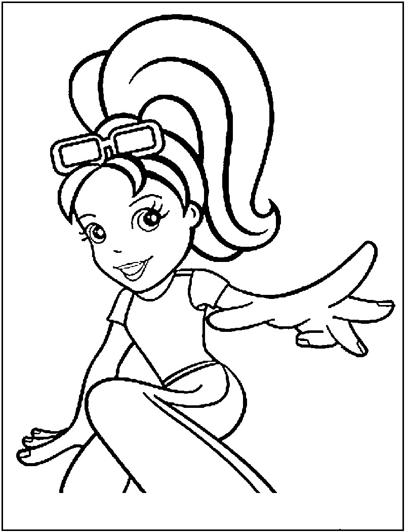 Coloring Pages For Toddlers Printable
 Desenhos para pintar da Polly