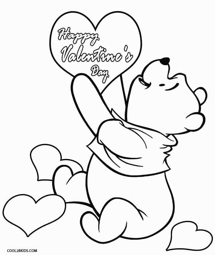 Coloring Pages For Valentines Day Printable
 Printable Valentine Coloring Pages For Kids