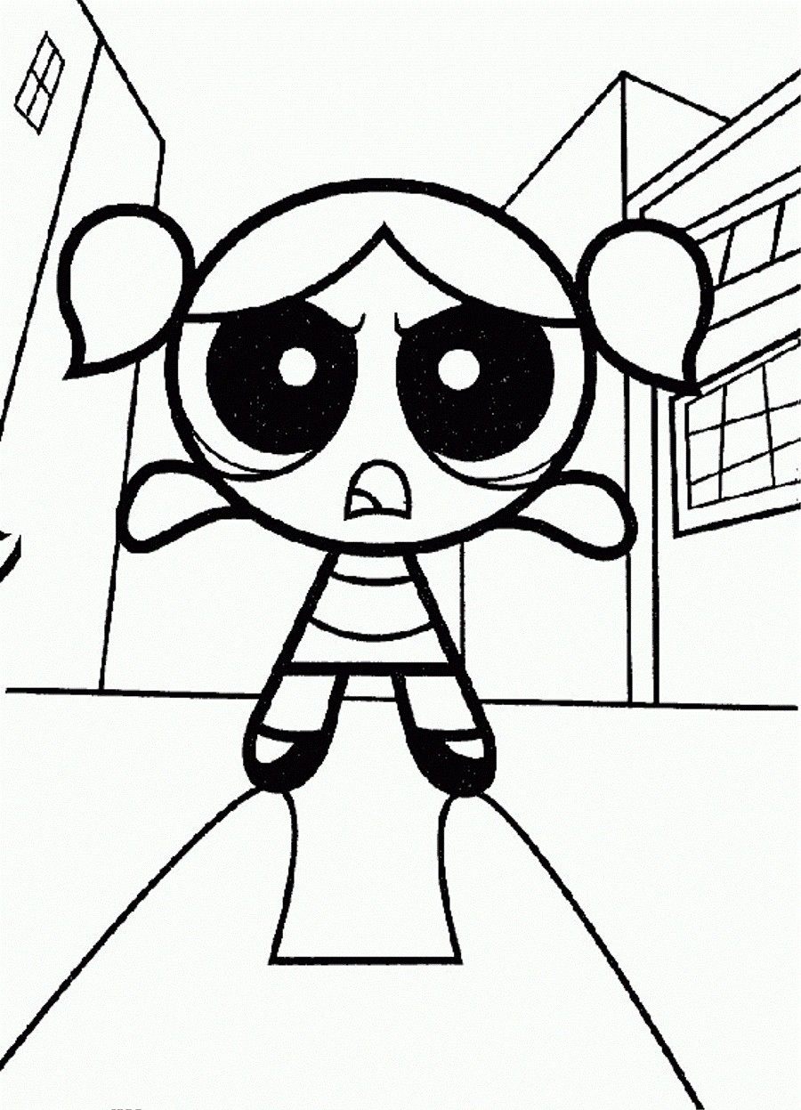 Coloring Pages To Print For Girls
 Free Printable Powerpuff Girls Coloring Pages For Kids