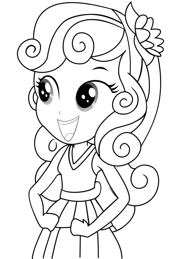 Coloring Pages To Print For Girls
 Equestria Girls Coloring Pages Best Coloring Pages For Kids