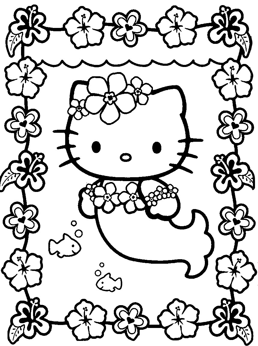 Coloring Sheets Free Printable
 transmissionpress Hello Kitty Coloring Pages Hello Kitty