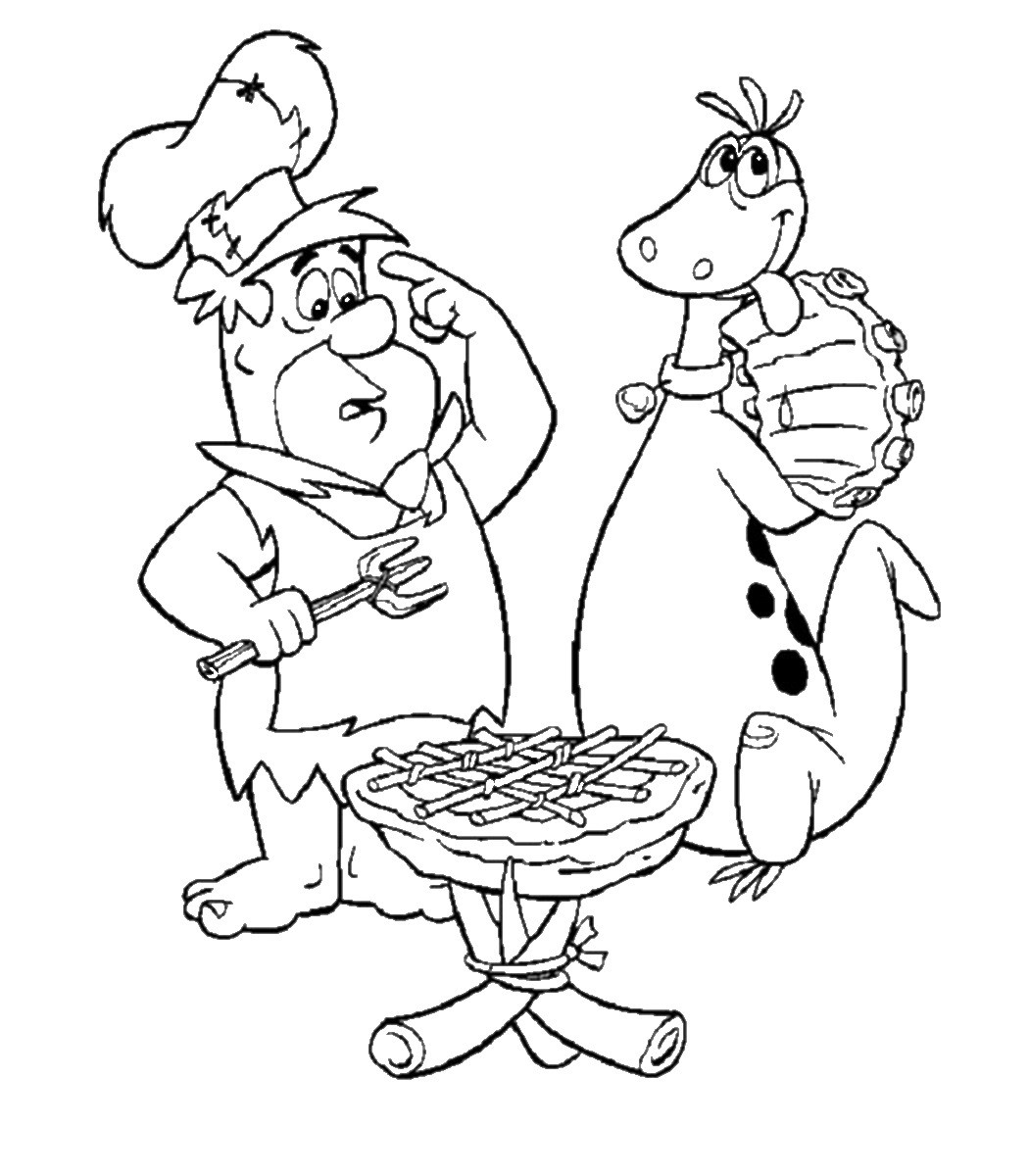 Coloring Sheets Free Printable
 The Flintstones Coloring Pages