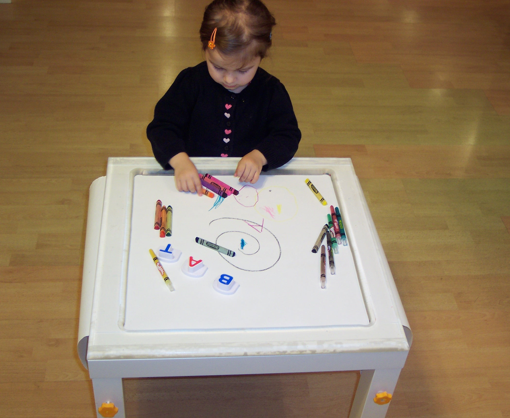 Coloring Table For Kids
 How to make a functional children s coloring table