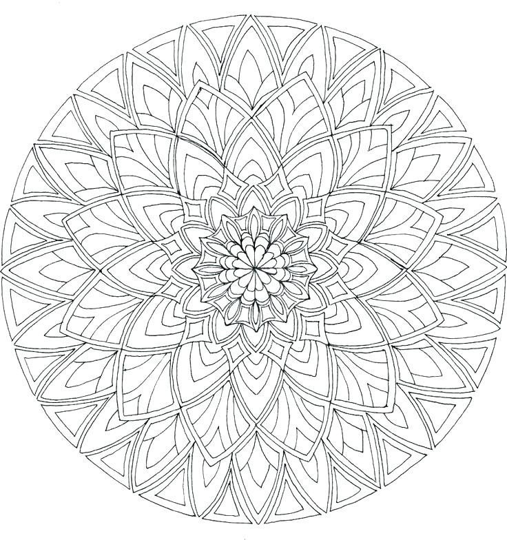 Complex Mandala Coloring Pages Printable
 plex Mandala Coloring Pages Printable at GetColorings