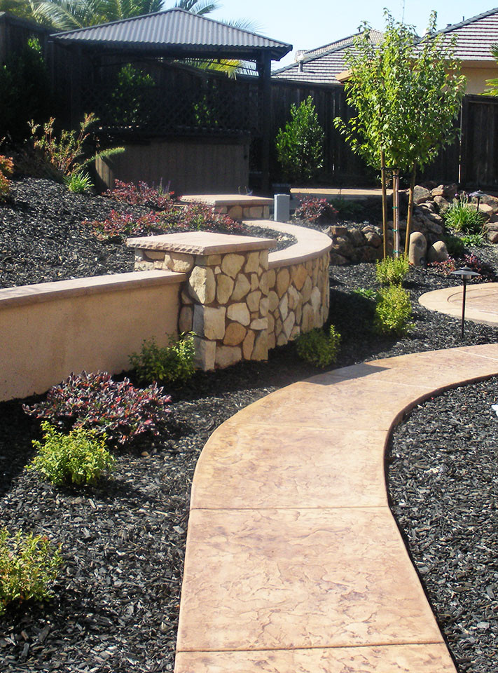 Concrete Patio Landscaping
 20 Rock Garden Ideas That Will Put Your Backyard The Map