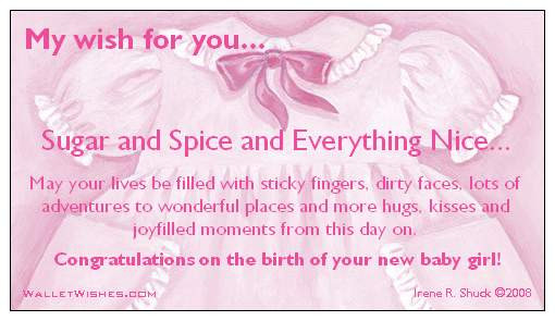 Congrats On New Baby Girl Quotes
 Baby Girl Congratulations Quotes QuotesGram