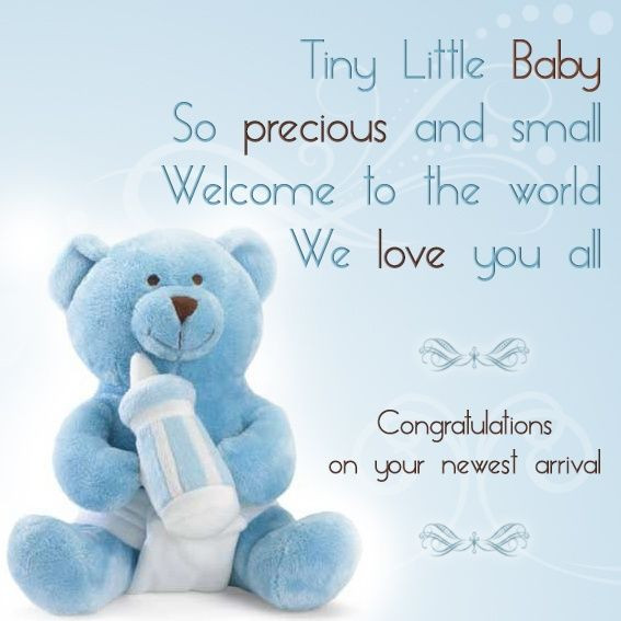 Congratulations Baby Quote
 Congratulation messages for a newborn baby are supposed to