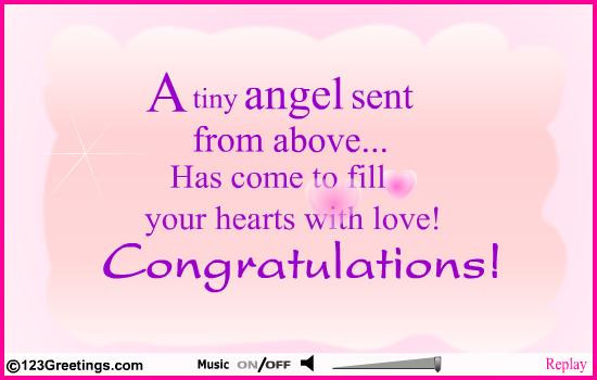 Congratulations Baby Quote
 Congratulations Expecting A Girl Quotes QuotesGram