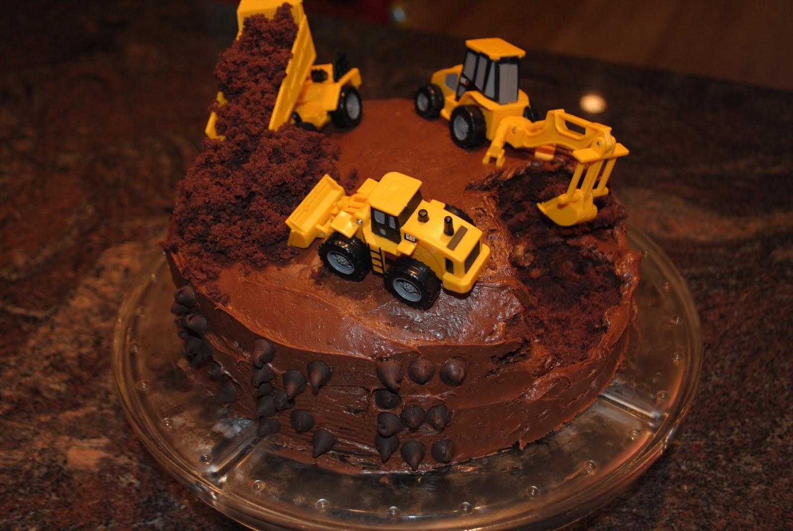 Construction Birthday Cakes
 Two It Yourself DIY Construction Birthday Cake in 3 steps