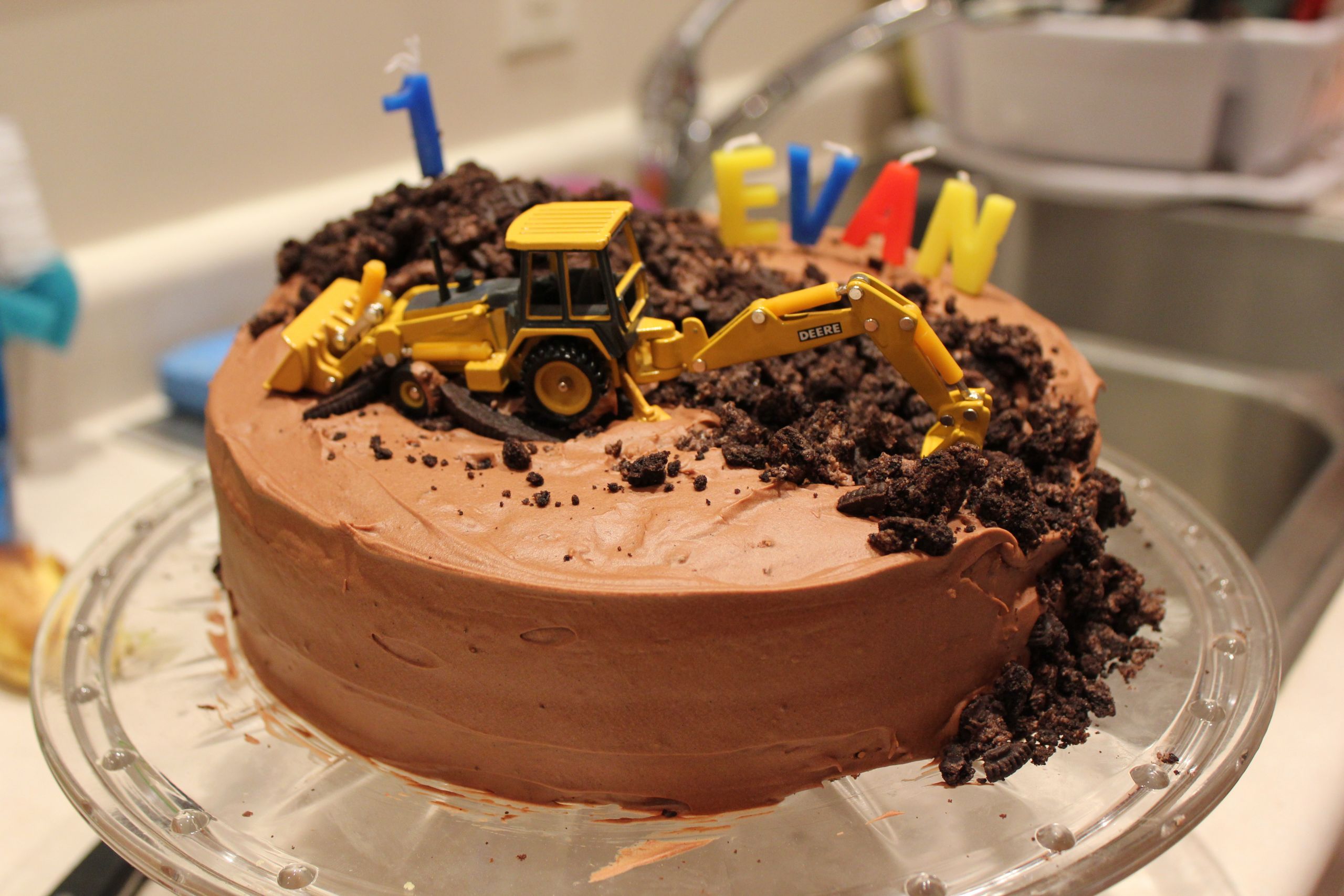 Construction Birthday Cakes
 Construction Themed Birthday Cake