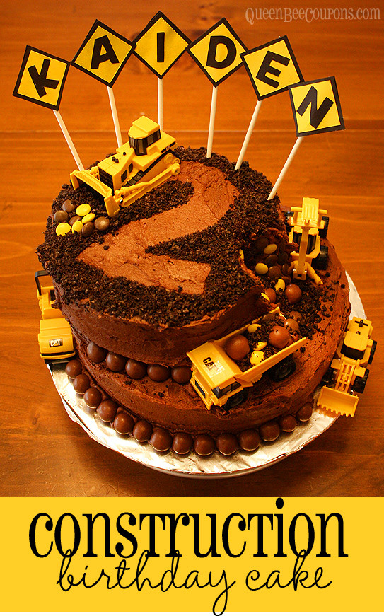 Construction Birthday Cakes
 Construction Cake Kid s Birthday Cake Idea