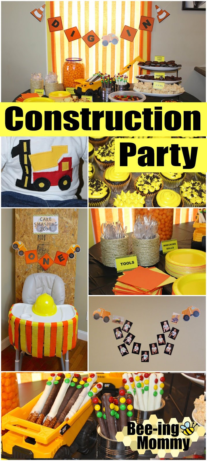 Construction Birthday Party Decorations
 Construction Birthday Party