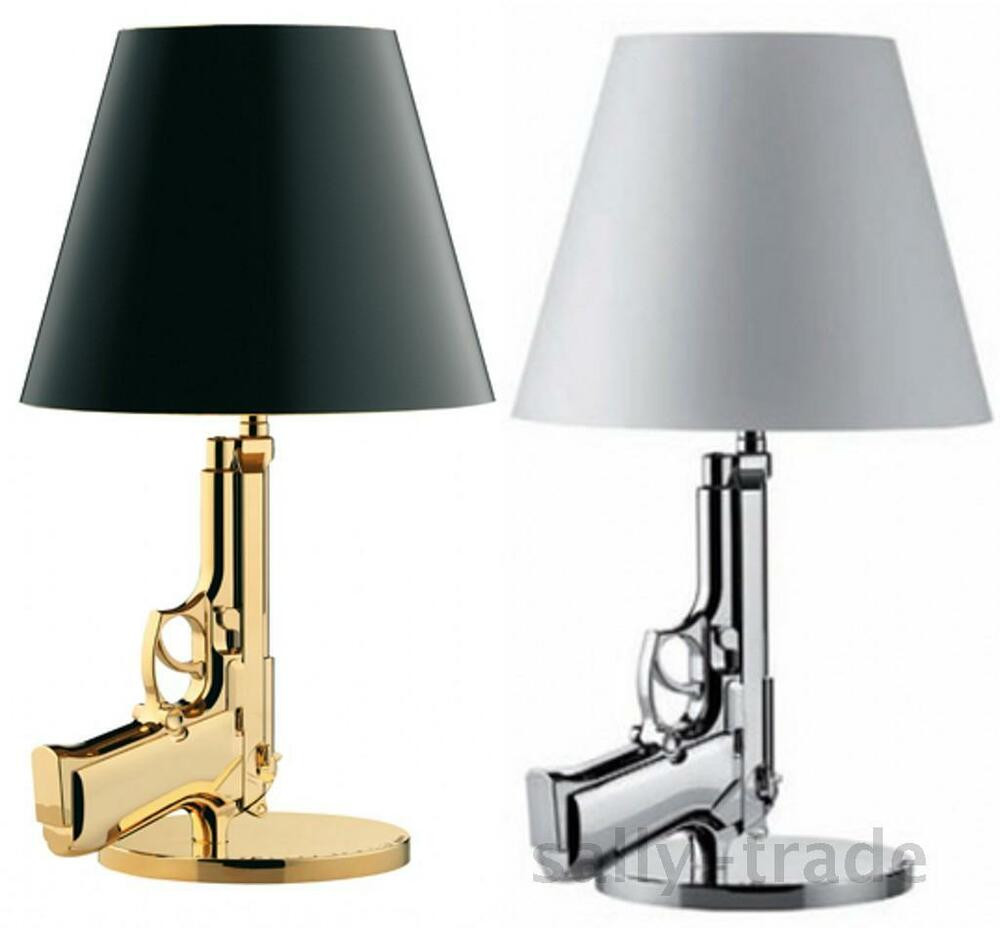 Contemporary Lamps For Living Room
 Modern Personality Bedroom Living Room Lamp Gun Pistol